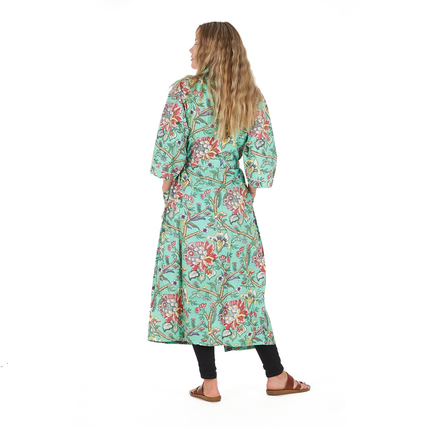 Calm & Collected Kaftan – Hand-Screen Printed, Lightweight & Versatile