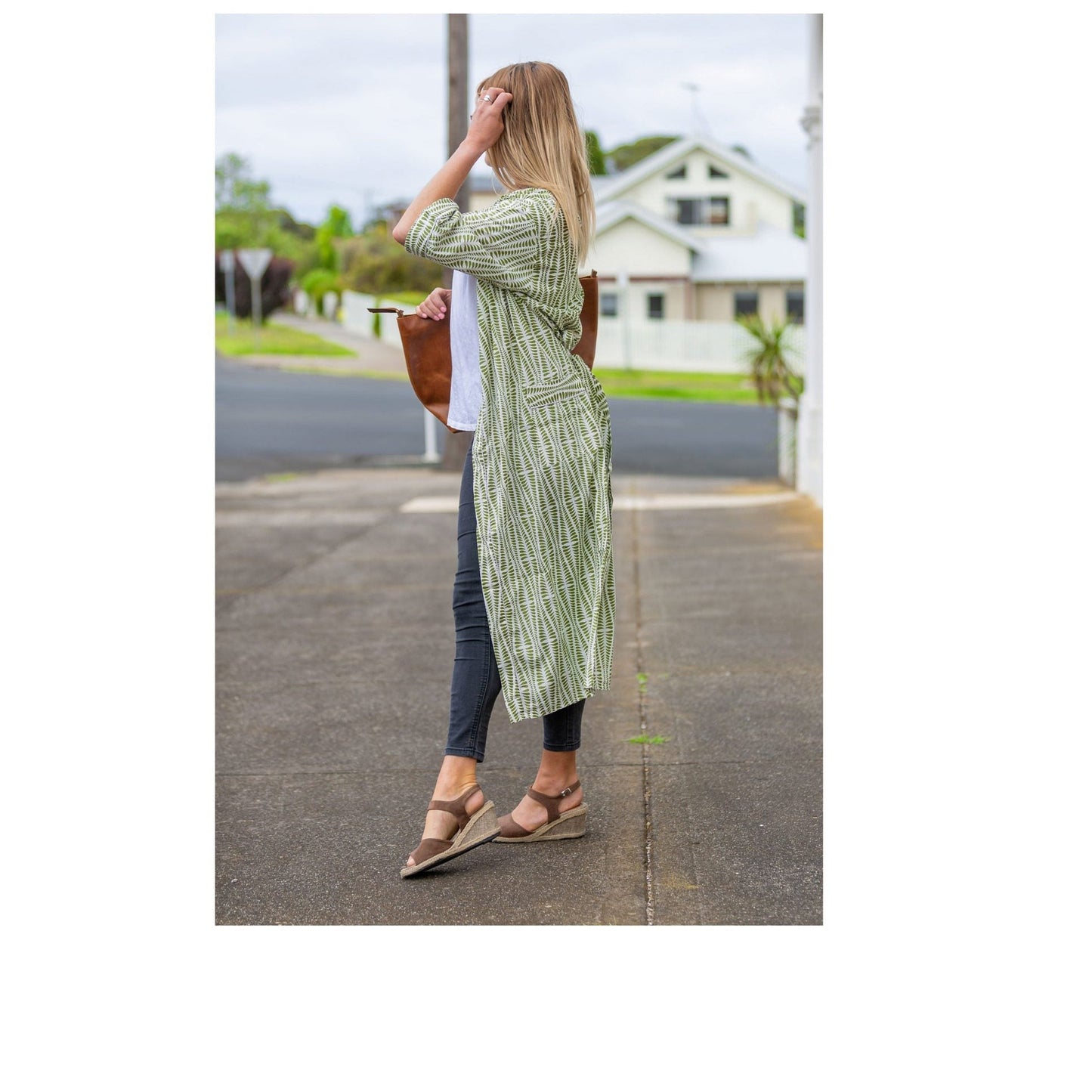Bamboo Bliss Cotton Kimono – Frida Kahlo Inspired