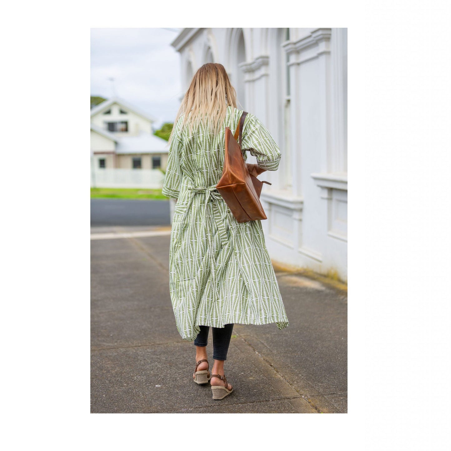 Bamboo Bliss Cotton Kimono – Frida Kahlo Inspired