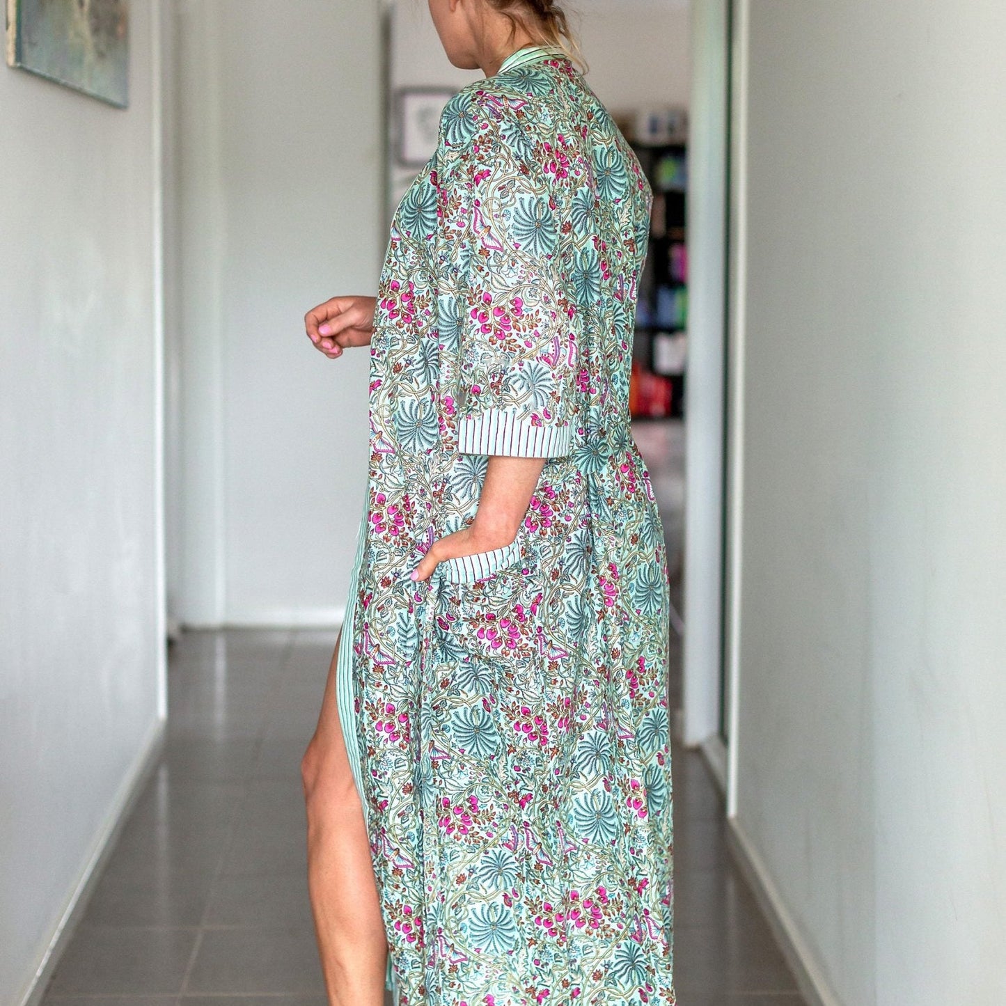 Verdant Valley Cotton Kimono – Frida Kahlo Inspire