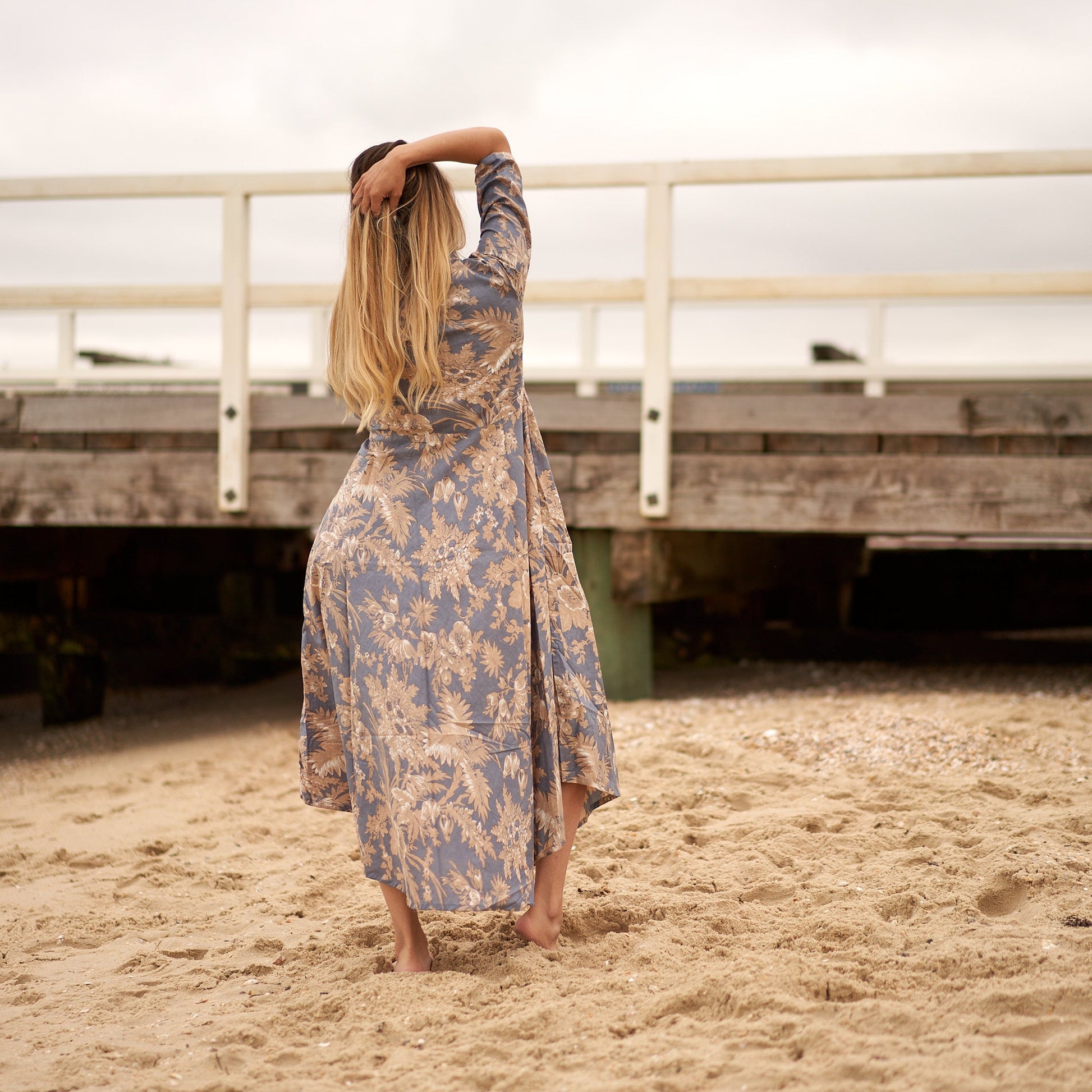 Elegant and airy kimono for everyday wear

