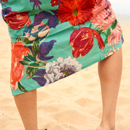 Blossoming Beauty 100% Cotton Kimono – Floral-Inspired Robe, Kaftan & Bathrobe, Designed in Australia