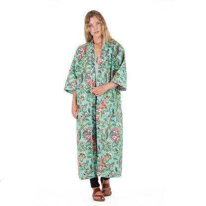Calm & Collected Kaftan – Hand-Screen Printed, Lightweight & Versatile