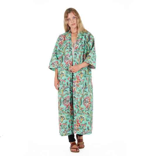 Calm & Collected Kaftan – Hand-Screen Printed, Lightweight & Versatile