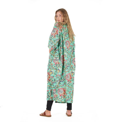 Calm & Collected Kaftan – Hand-Screen Printed, Lightweight & Versatile