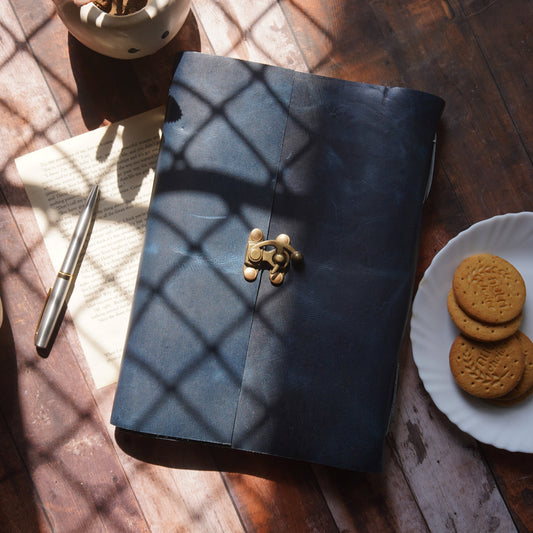 Legacy Leather Journal – Rustic A4 Notebook