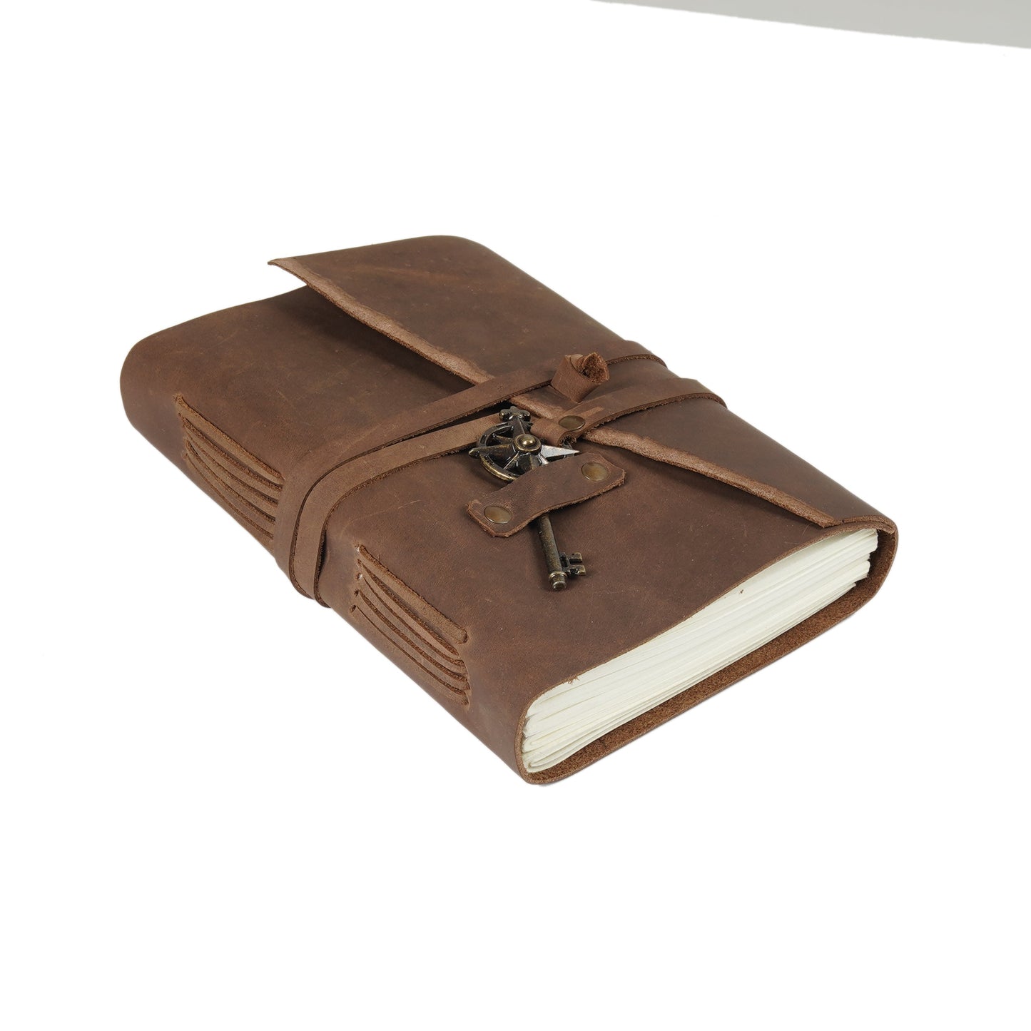 Vintage Leather Journal – Nomad's Key to Heaven