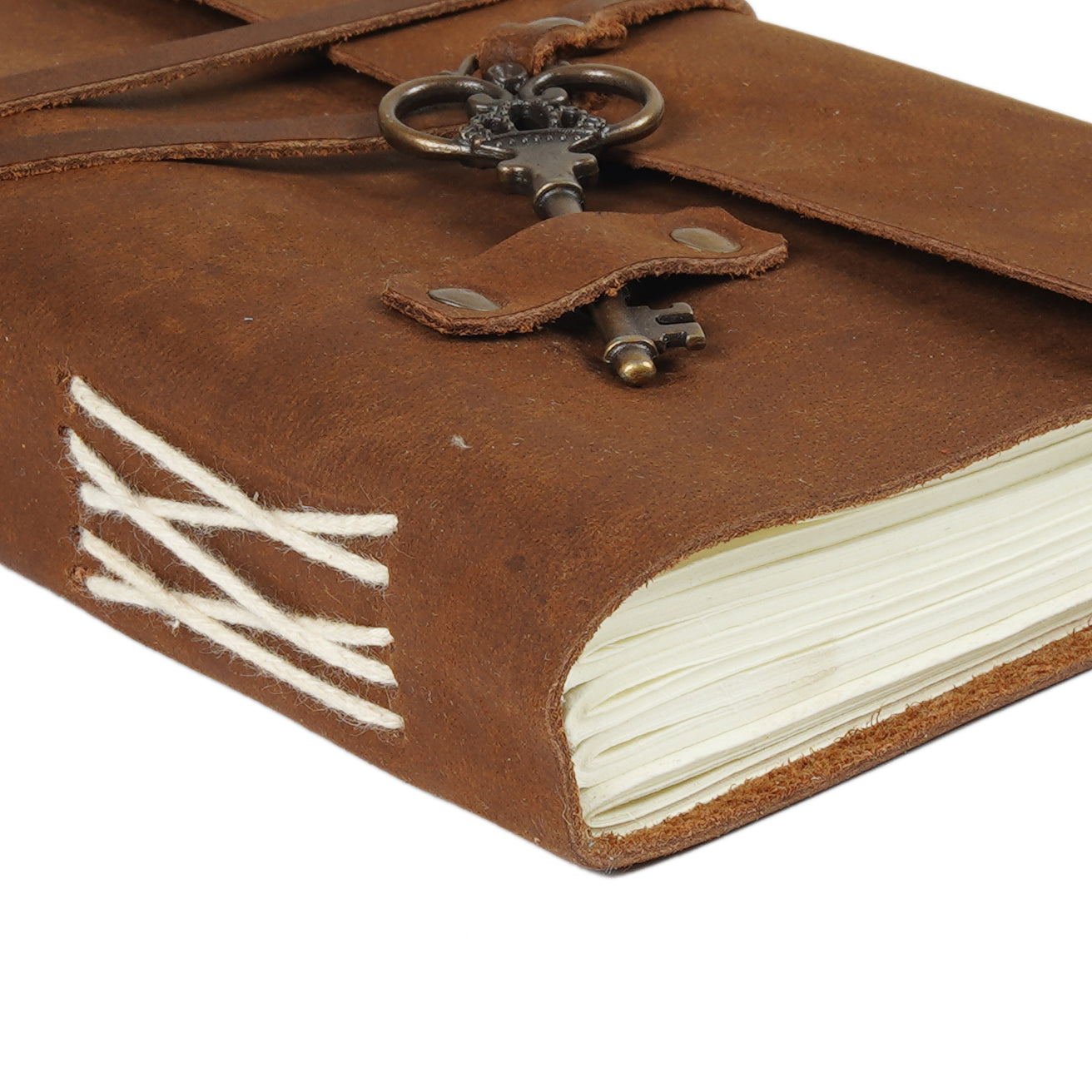 Vintage Leather Journal – Key to Paradise