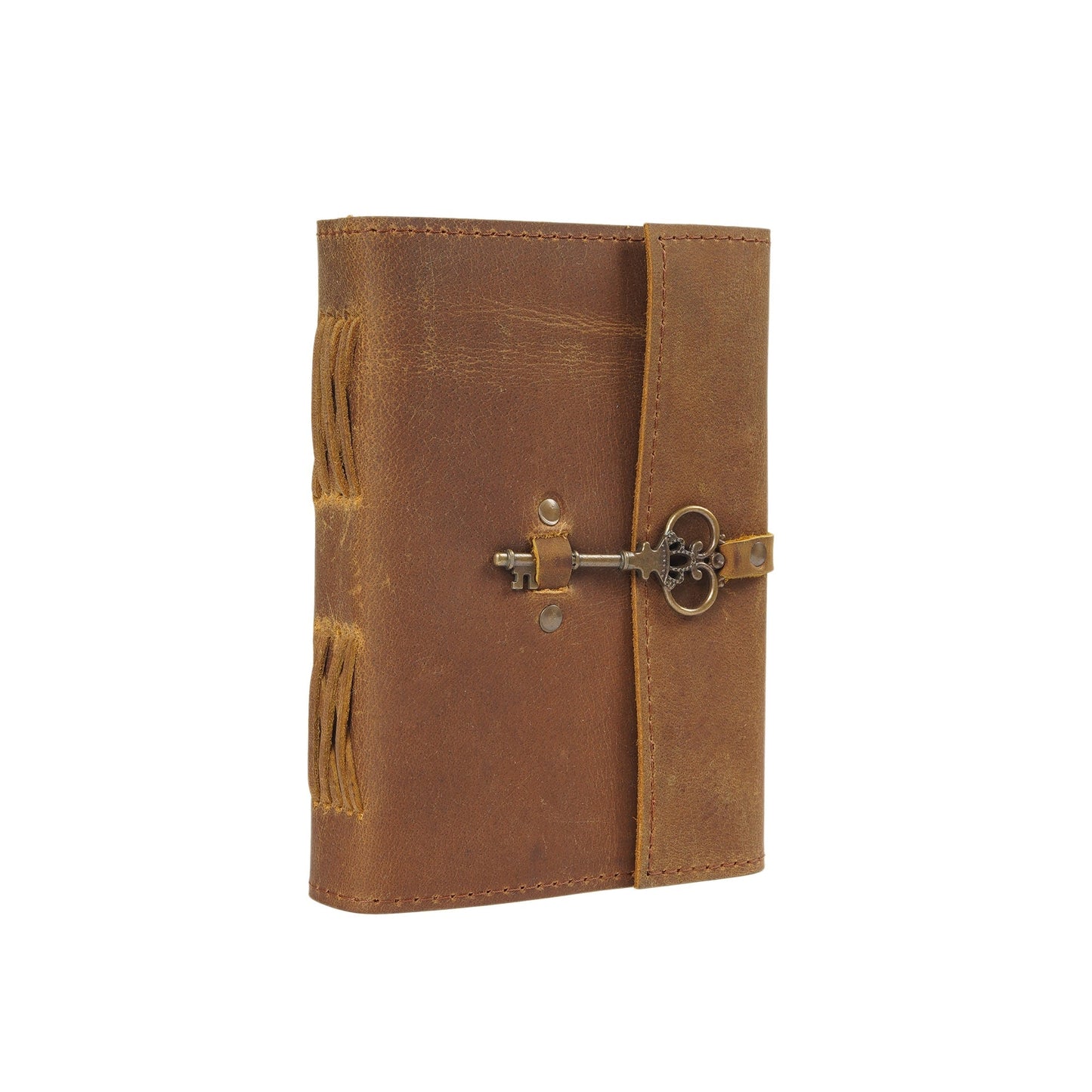 Vintage Leather Journal – Moonlight Serenade