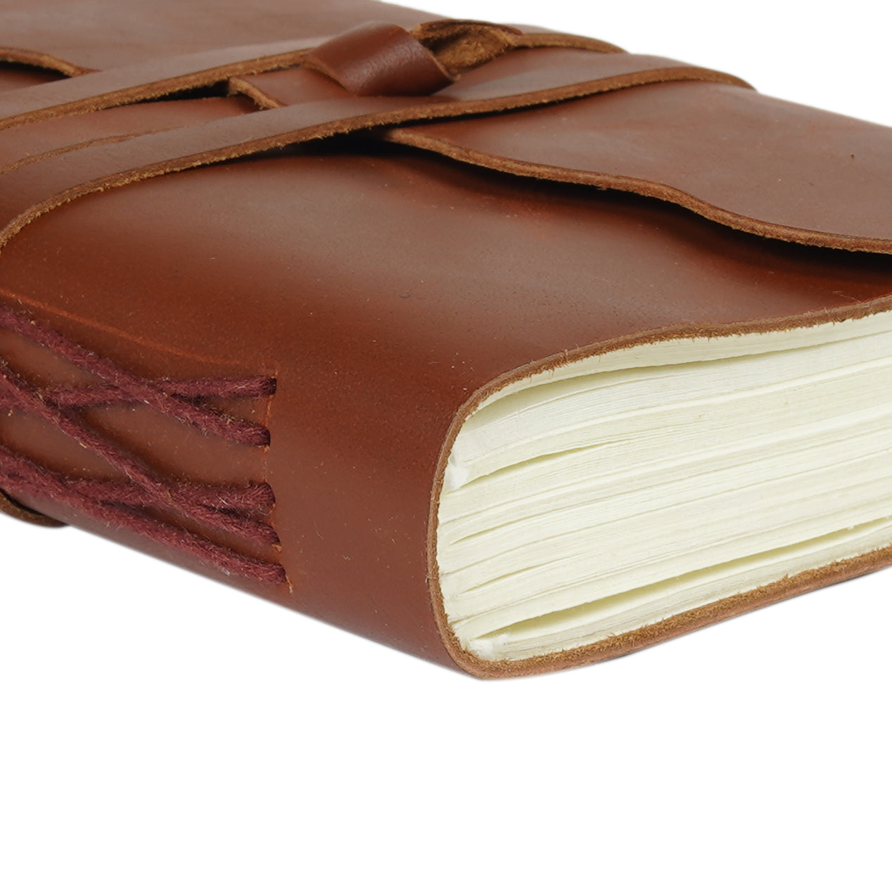 Vintage Leather Journal - Antique Adventures