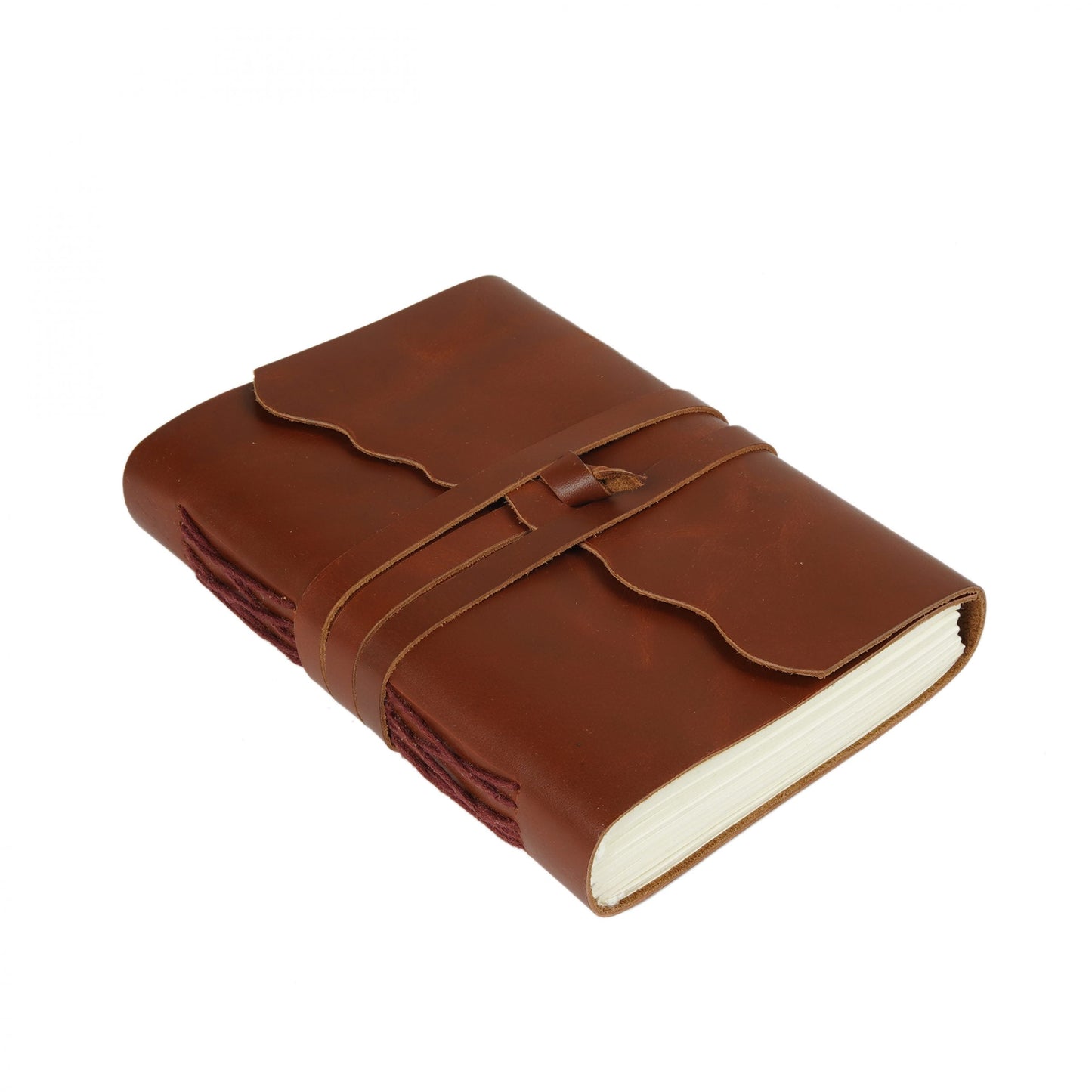 Vintage Leather Journal - Antique Adventures
