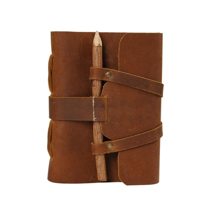 Vintage Leather Journal - Penning Down Heritage