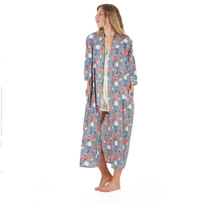 Frida Cotton Kimono Bathrobe - Everyday Versatile Wear
