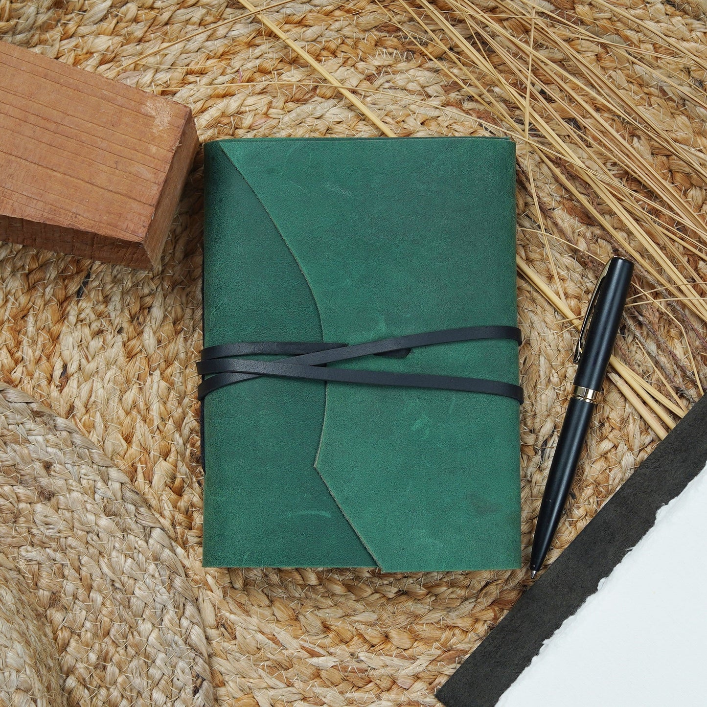 Vintage Leather Journal – Mystic Enigma