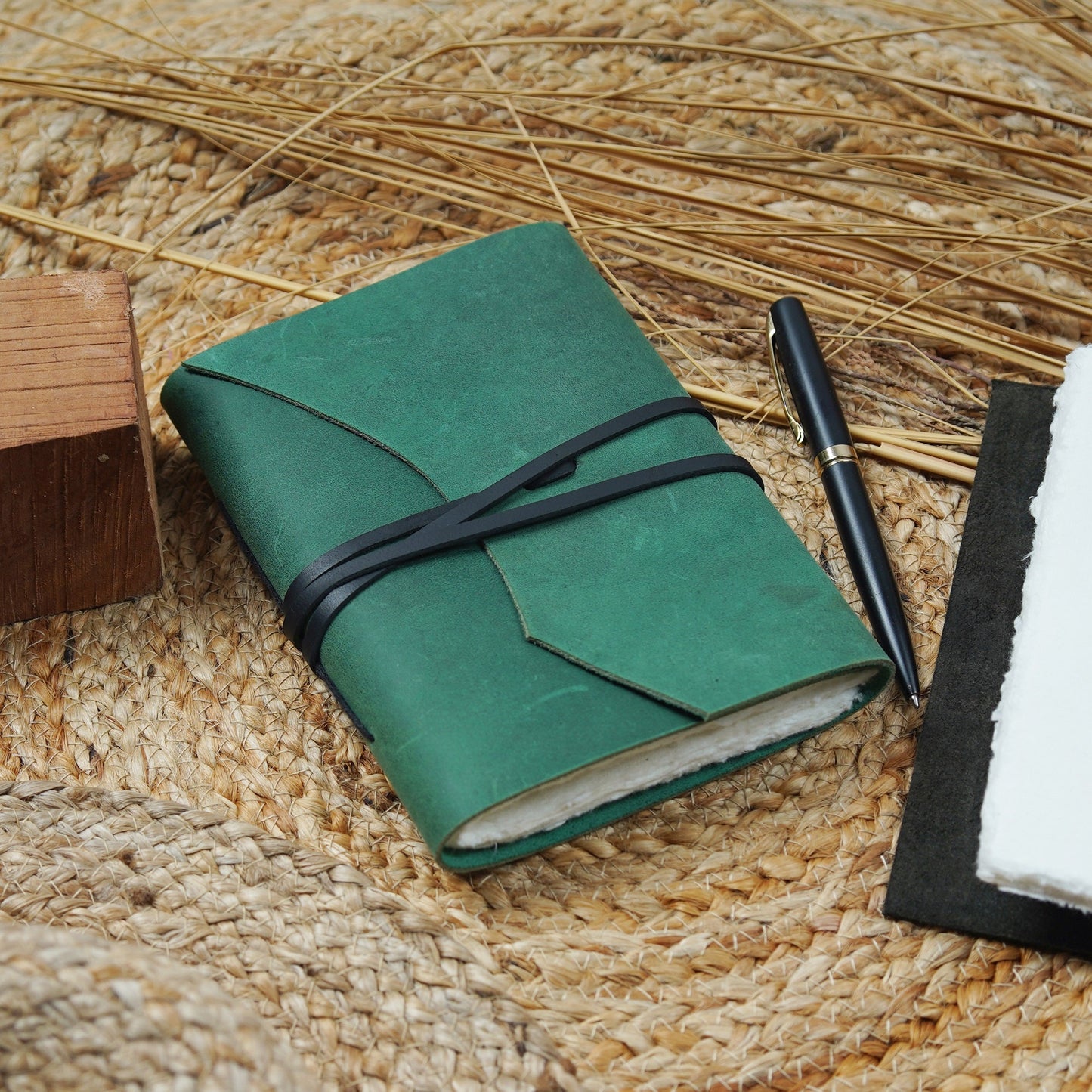 Vintage Leather Journal – Mystic Enigma
