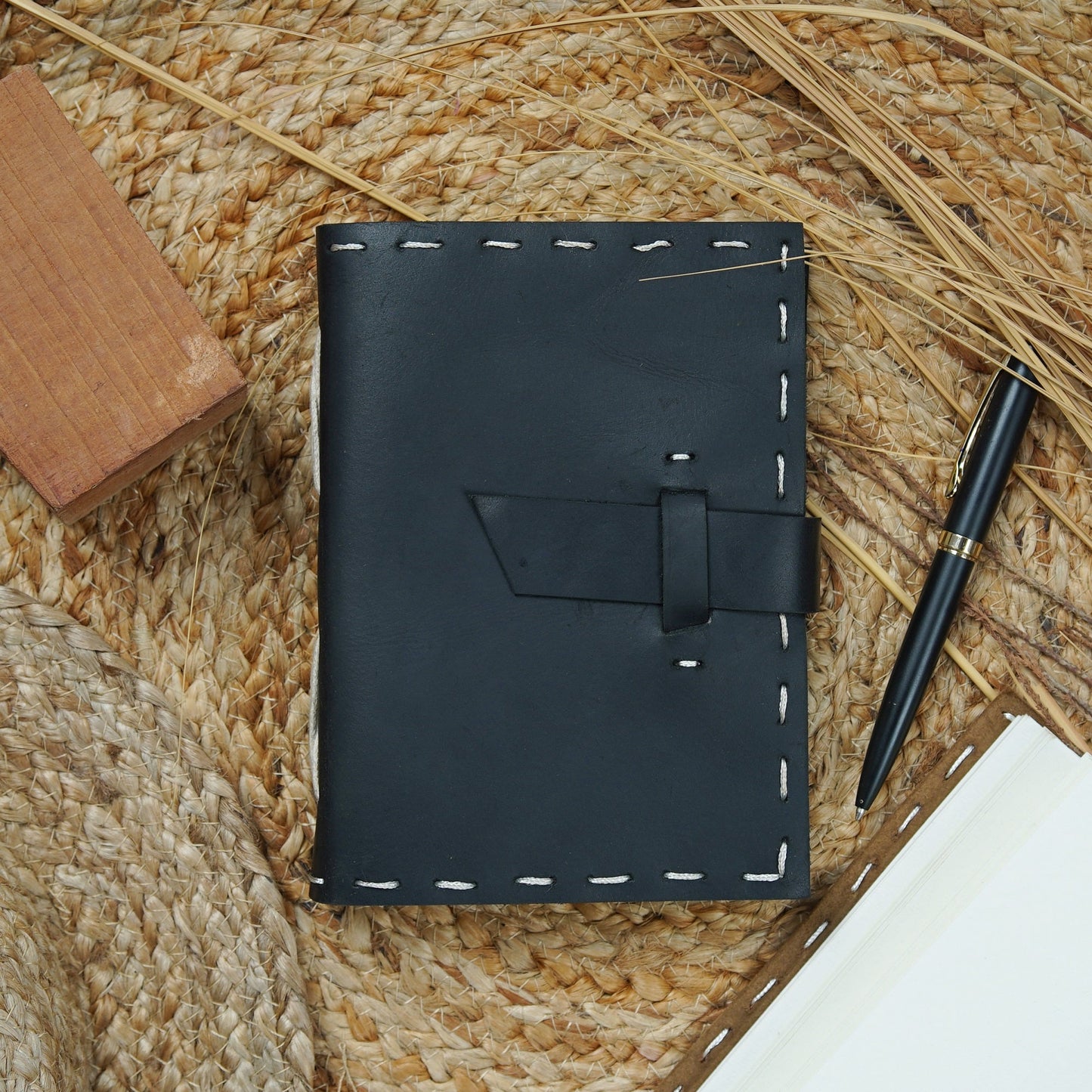 Vintage Leather Journal – Dots On Wanderlust