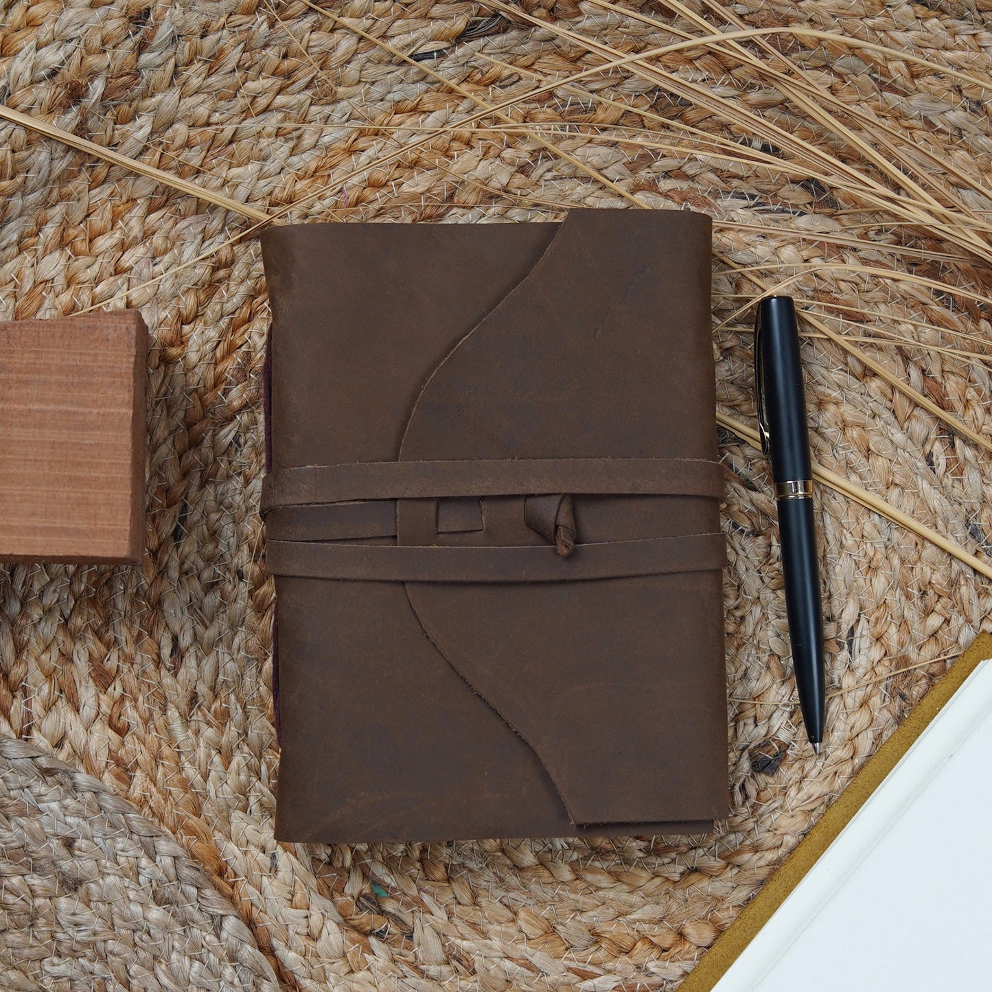 Retro Revival Vintage Leather Journal