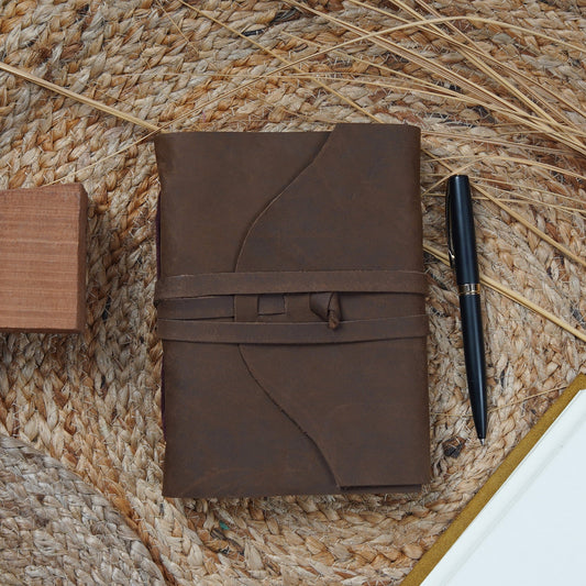 Retro Revival Vintage Leather Journal