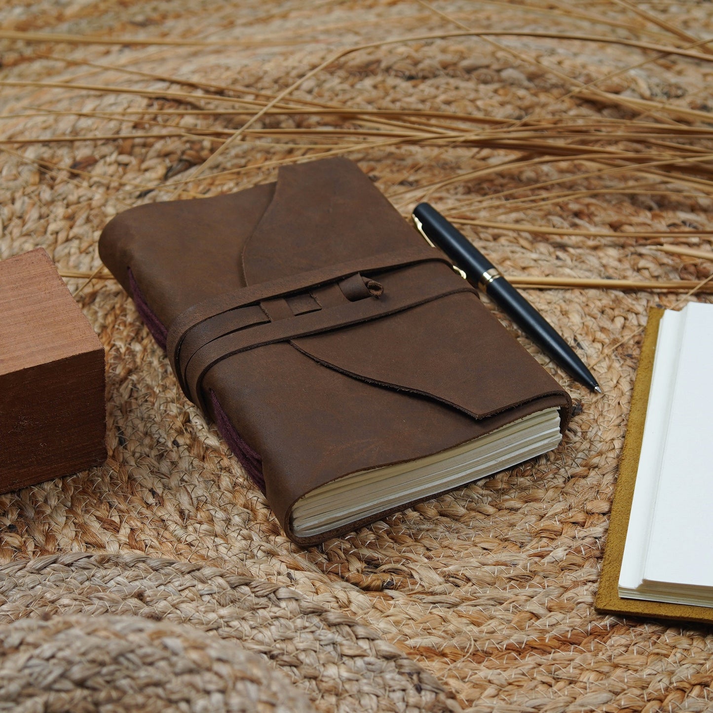 Retro Revival Vintage Leather Journal