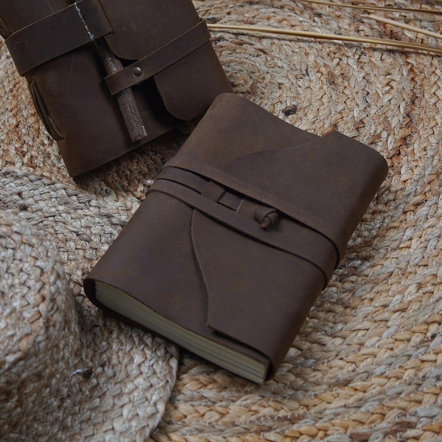 Retro Revival Vintage Leather Journal