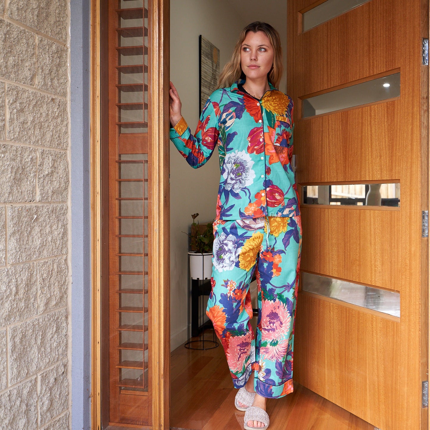 Cozy Dreams Pyjama Set – Handcrafted Cotton