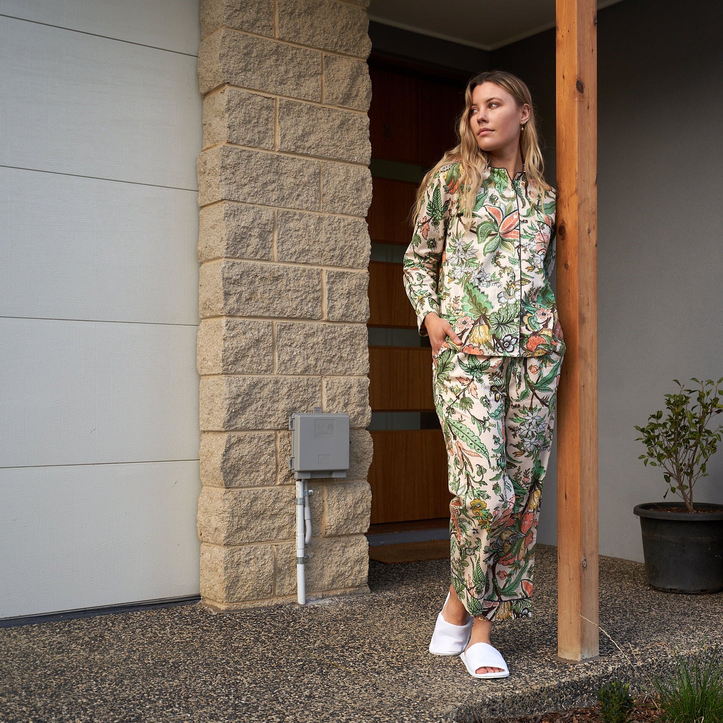 Enchanting Evening Pyjama Set – Soft Cotton, Stylish Lounge & Sleepwear