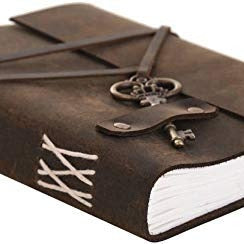 Vintage Leather Journal – Midnight Moonshine