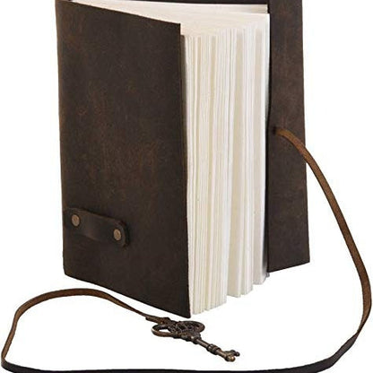 Vintage Leather Journal – Midnight Moonshine