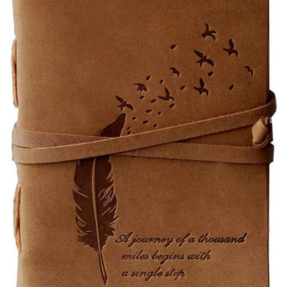 Vintage Recycled Paper Journal – Secret Garden