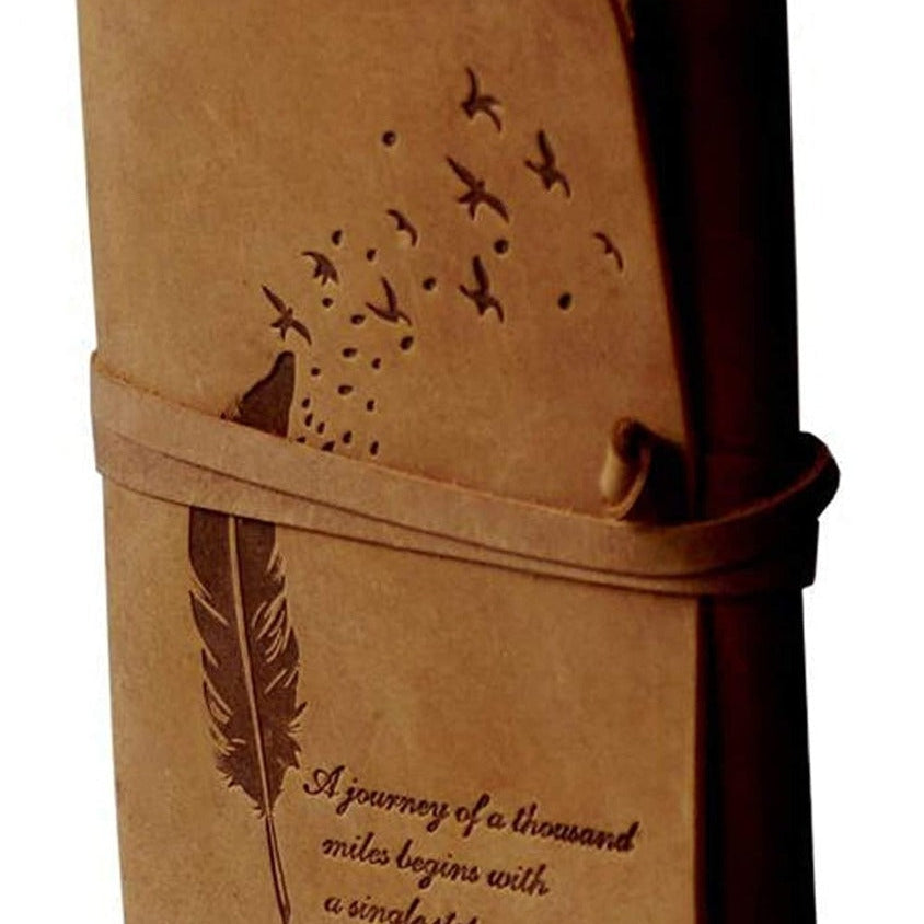 Vintage Recycled Paper Journal – Secret Garden