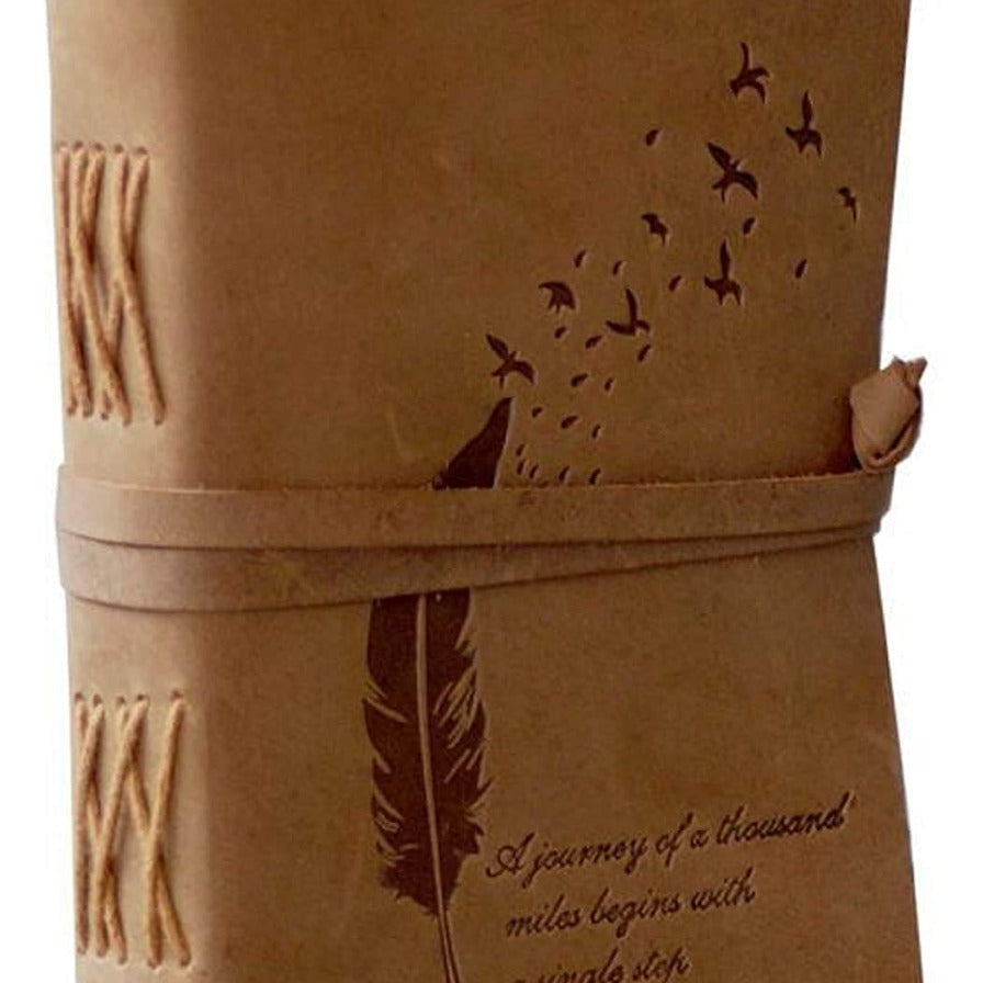 Vintage Recycled Paper Journal – Secret Garden