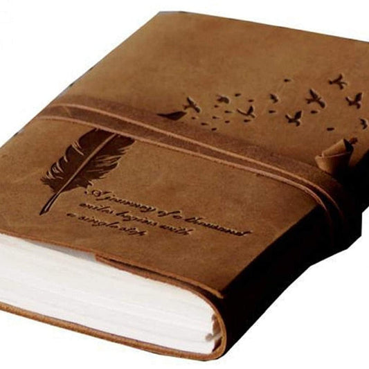 Vintage Recycled Paper Journal – Secret Garden