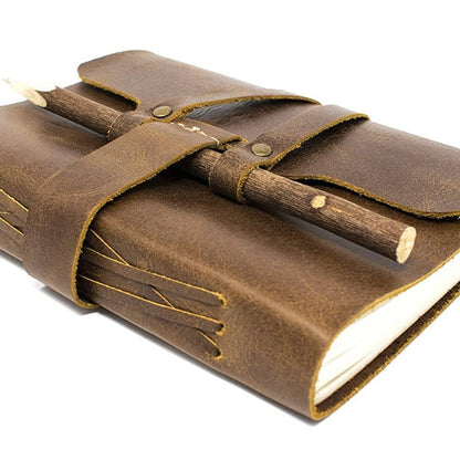 Vintage Recycled Paper Journal – Treasure Trove
