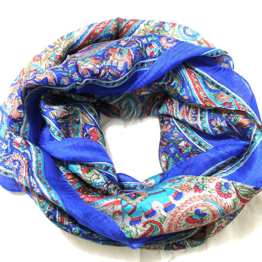 Free Spirit Silk Scarf – Luxuriously Soft & Lightweight Wrap