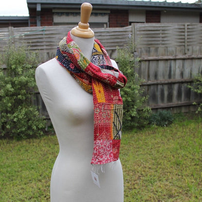 Gypsy Spirit Cotton Scarf – Reversible, Soft & Breathable Wrap