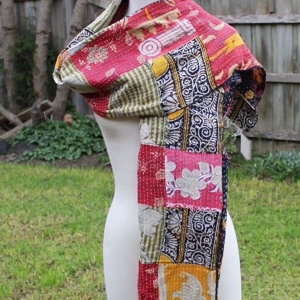 Gypsy Spirit Cotton Scarf – Reversible, Soft & Breathable Wrap