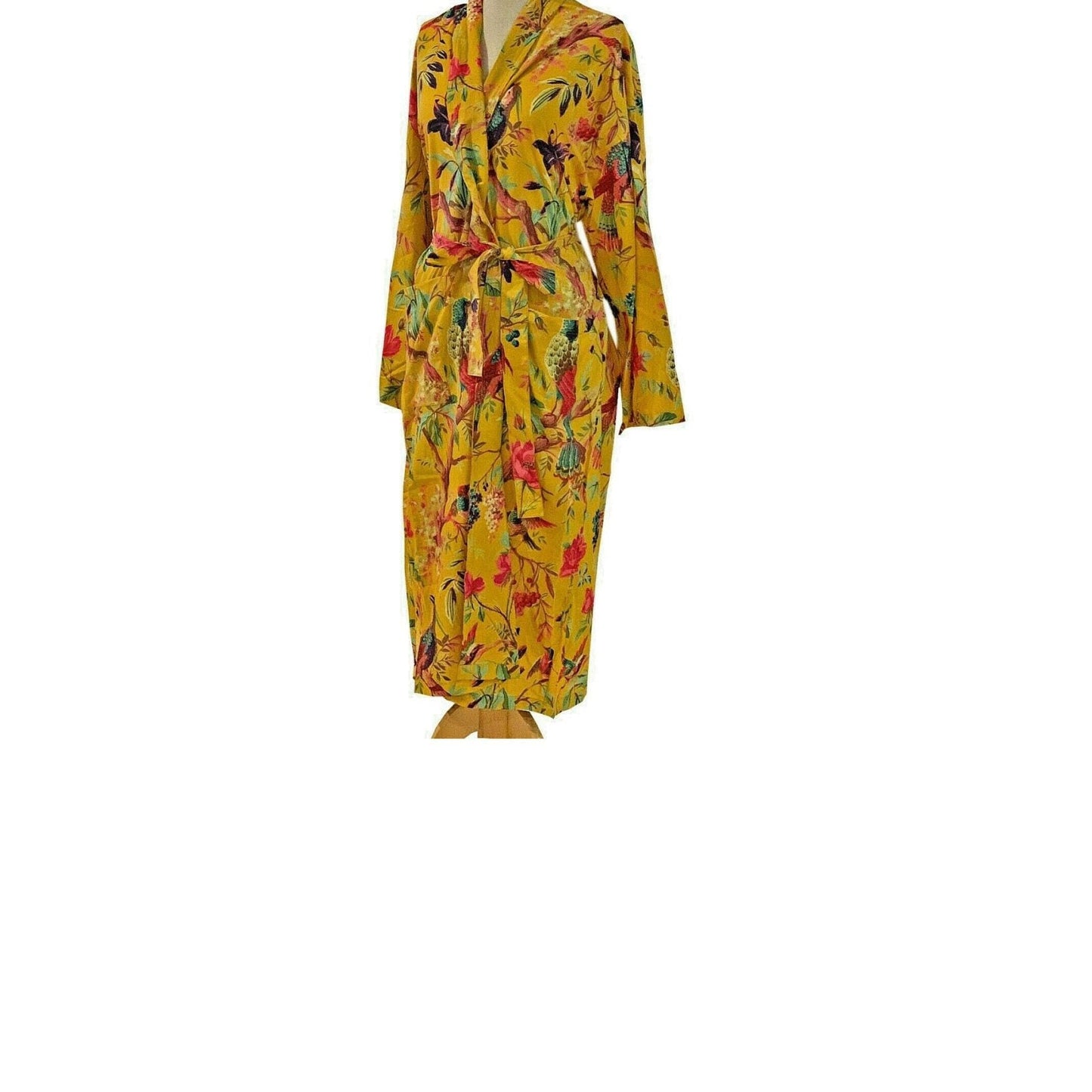 Birds of Paradise Cotton Kimono – Frida Kahlo Inspired
