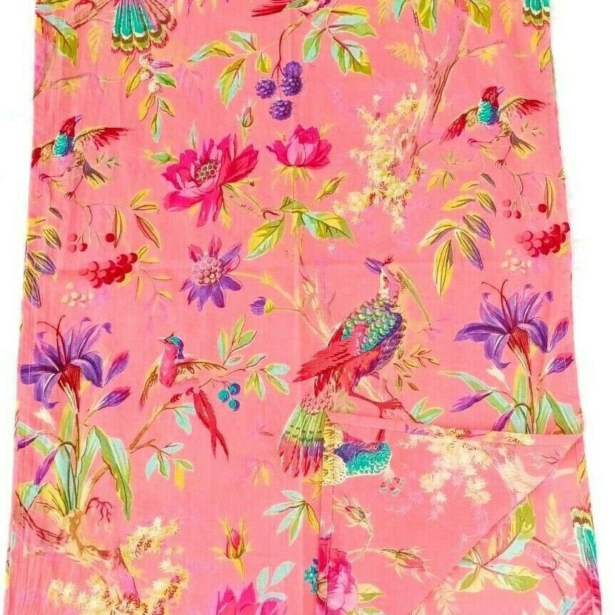 Gardenia Glamour Cotton Scarf – Lightweight & Stylish Wrap