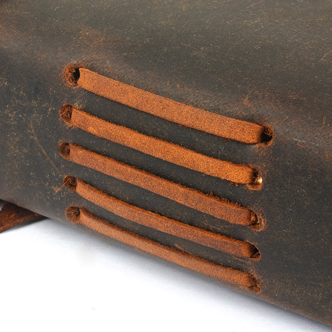 Antique Traveller's Vintage Leather Journal – A4 Size
