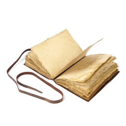 Vintage Recycled Paper Journal – Tranquil Travels